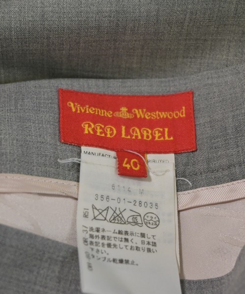 Vivienne Westwood RED LABEL（ヴィヴィアンウエストウッドレッドレーベル）ひざ丈スカート グレー サイズ:40(M位) レディース/2200667213098