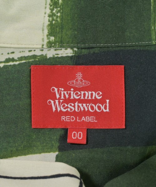 Vivienne Westwood RED LABEL（ヴィヴィアンウエストウッドレッドレーベル）シャツワンピース 緑 サイズ:00(XS位) レディース/2200674202528