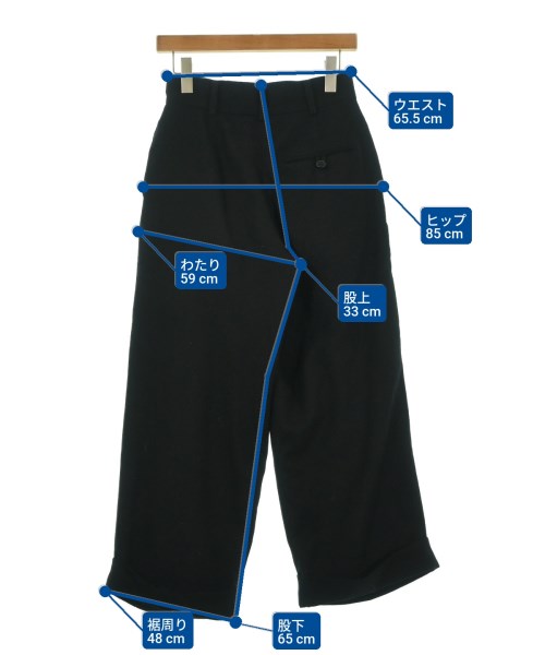 Vivienne Westwood RED LABEL（ヴィヴィアンウエストウッドレッドレーベル）スラックス 黒 サイズ:01(S位) レディース/2200677003023