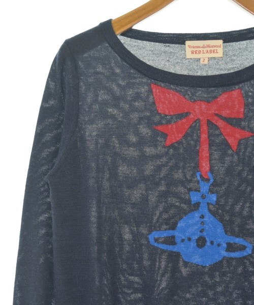 Vivienne Westwood RED LABEL（ヴィヴィアンウエストウッドレッドレーベル）ニット・セーター 紺 サイズ:2(M位) レディース/2200674798014