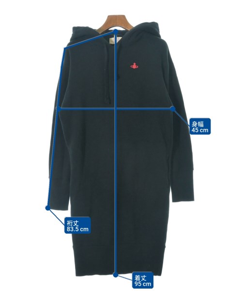 Vivienne Westwood RED LABEL（ヴィヴィアンウエストウッドレッドレーベル）ワンピース 黒 サイズ:2(M位) レディース/2200672674020