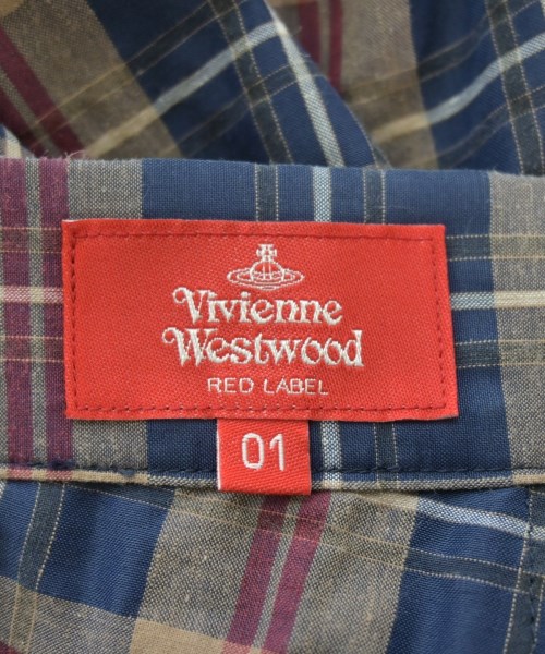 Vivienne Westwood RED LABEL（ヴィヴィアンウエストウッドレッドレーベル）ロング・マキシ丈スカート 紺 サイズ:01(S位) レディース/2200673368027
