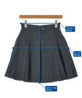 Vivienne Westwood RED LABEL（ヴィヴィアンウエストウッドレッドレーベル）ミニスカート グレー サイズ:2(M位) レディース/2200670107032