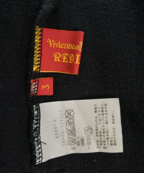 Vivienne Westwood RED LABEL（ヴィヴィアンウエストウッドレッドレーベル）スウェット 黒 サイズ:3(L位) レディース/2200679228103