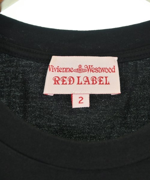 Vivienne Westwood RED LABEL（ヴィヴィアンウエストウッドレッドレーベル）Tシャツ・カットソー 黒 サイズ:2(M位) レディース/2200679921103