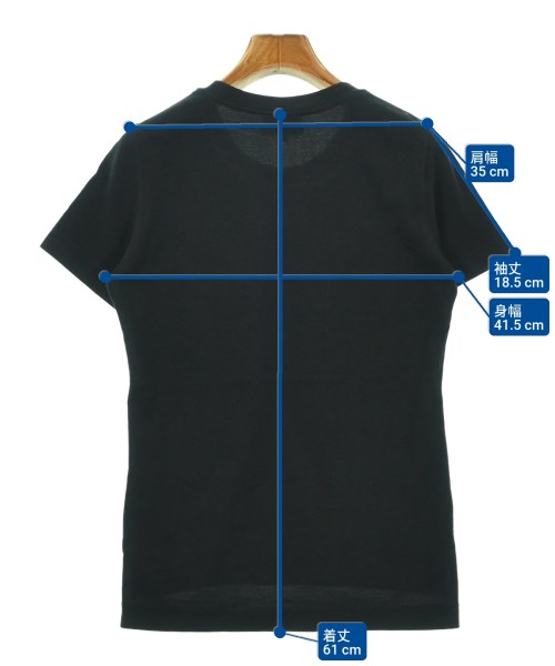 Vivienne Westwood RED LABEL（ヴィヴィアンウエストウッドレッドレーベル）Tシャツ・カットソー 黒 サイズ:2(M位) レディース/2200679921103