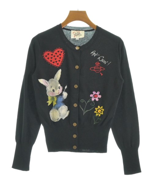 Vivienne Westwood RED LABEL(ヴィヴィアンウエストウッドレッドレーベル)カーディガン 黒 サイズ:01(S位)/2200680158024
