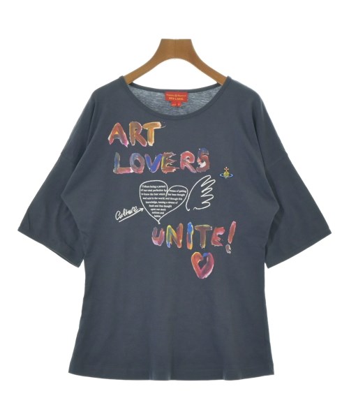 Vivienne Westwood RED LABEL(ヴィヴィアンウエストウッドレッドレーベル)Tシャツ・カットソー 紺 サイズ:S/2200678465080