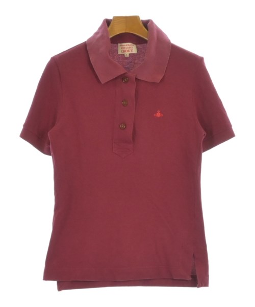 Vivienne Westwood RED LABEL(ヴィヴィアンウエストウッドレッドレーベル)ポロシャツ 赤 サイズ:3(L位)/2200690918274