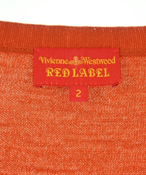 Vivienne Westwood RED LABEL（ヴィヴィアンウエストウッドレッドレーベル）カーディガン オレンジ サイズ:2(M位) レディース/2200690918281
