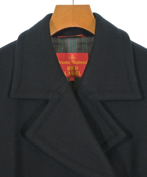 Vivienne Westwood RED LABEL（ヴィヴィアンウエストウッドレッドレーベル）ピーコート 黒 サイズ:3(L位) レディース/2200698679016