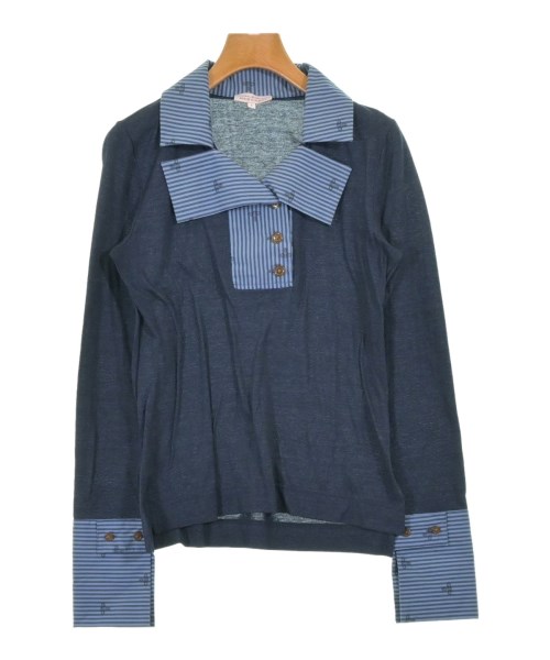 Vivienne Westwood RED LABEL(ヴィヴィアンウエストウッドレッドレーベル)ポロシャツ 紺 サイズ:1(S位)/2200698732049