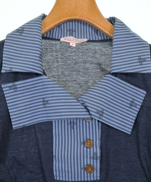 Vivienne Westwood RED LABEL（ヴィヴィアンウエストウッドレッドレーベル）ポロシャツ 紺 サイズ:1(S位) レディース/2200698732049