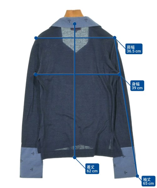Vivienne Westwood RED LABEL（ヴィヴィアンウエストウッドレッドレーベル）ポロシャツ 紺 サイズ:1(S位) レディース/2200698732049