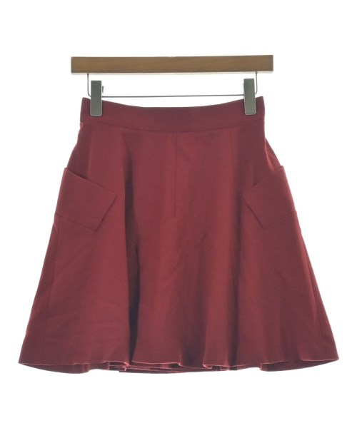 Vivienne Westwood RED LABEL（ヴィヴィアンウエストウッドレッドレーベル）ミニスカート 赤 サイズ:2(M位) レディース/2200697886040