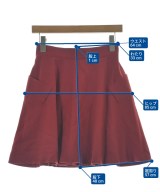 Vivienne Westwood RED LABEL（ヴィヴィアンウエストウッドレッドレーベル）ミニスカート 赤 サイズ:2(M位) レディース/2200697886040