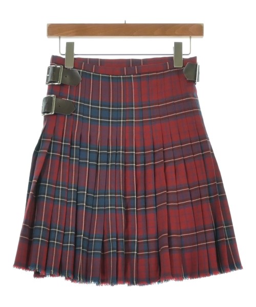 Vivienne Westwood RED LABEL（ヴィヴィアンウエストウッドレッドレーベル）ひざ丈スカート 赤 サイズ:1(S位) レディース/2200697886088