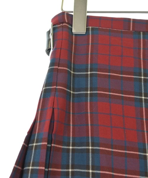 Vivienne Westwood RED LABEL（ヴィヴィアンウエストウッドレッドレーベル）ひざ丈スカート 赤 サイズ:1(S位) レディース/2200697886088