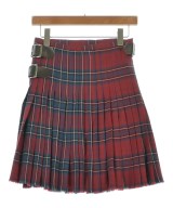 Vivienne Westwood RED LABEL（ヴィヴィアンウエストウッドレッドレーベル）ひざ丈スカート 赤 サイズ:1(S位) レディース/2200697886088