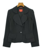Vivienne Westwood RED LABEL（ヴィヴィアンウエストウッドレッドレーベル）ジャケット 黒 サイズ:3(L位) レディース/2200699062022
