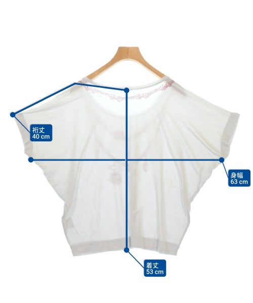 Vivienne Westwood RED LABEL（ヴィヴィアンウエストウッドレッドレーベル）Tシャツ・カットソー グレー サイズ:2(M位) レディース/2200700270019