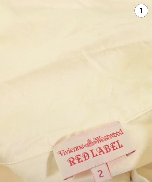 Vivienne Westwood RED LABEL（ヴィヴィアンウエストウッドレッドレーベル）ブラウス 白 サイズ:2(M位) レディース/2200698754089