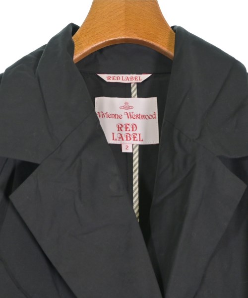 Vivienne Westwood RED LABEL（ヴィヴィアンウエストウッドレッドレーベル）トレンチコート 黒 サイズ:2(M位) レディース/2200645308037