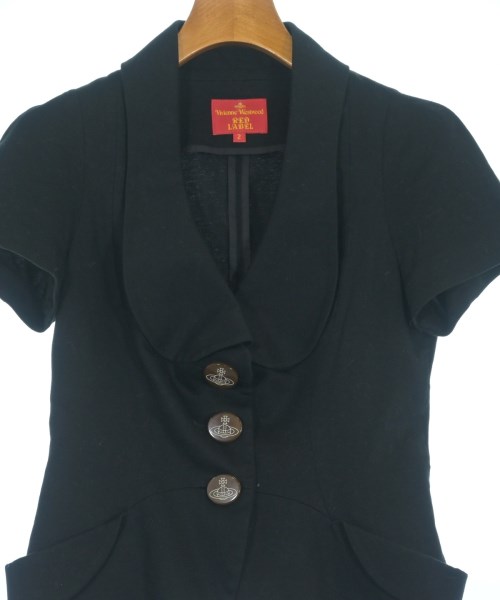 Vivienne Westwood RED LABEL（ヴィヴィアンウエストウッドレッドレーベル）ジャケット 黒 サイズ:2(M位) レディース/2200651455053