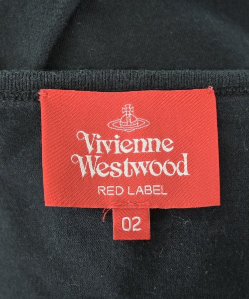 Vivienne Westwood RED LABEL（ヴィヴィアンウエストウッドレッドレーベル）Tシャツ・カットソー 黒 サイズ:2(M位) レディース/2200651923064