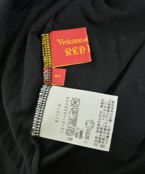 Vivienne Westwood RED LABEL（ヴィヴィアンウエストウッドレッドレーベル）Tシャツ・カットソー 黒 サイズ:1(S位) レディース/2200651995108