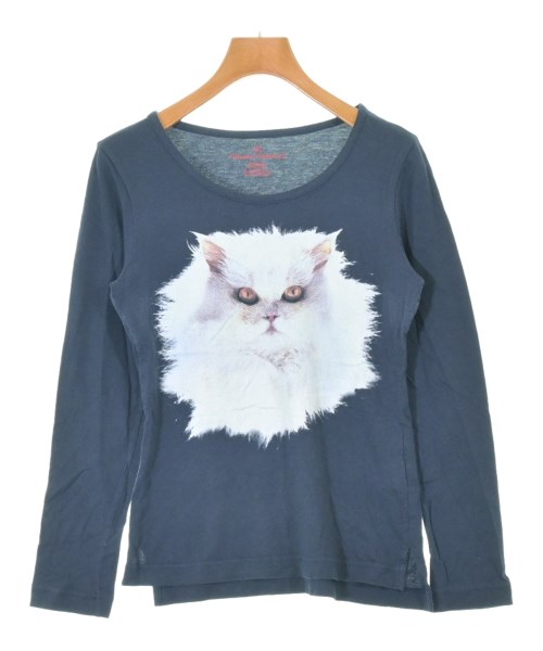 Vivienne Westwood RED LABEL(ヴィヴィアンウエストウッドレッドレーベル)Tシャツ・カットソー 紺 サイズ:1(S位)/2200651995115