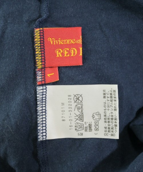 Vivienne Westwood RED LABEL（ヴィヴィアンウエストウッドレッドレーベル）Tシャツ・カットソー 紺 サイズ:1(S位) レディース/2200651995115