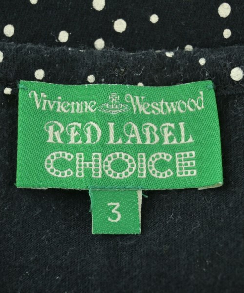 Vivienne Westwood RED LABEL（ヴィヴィアンウエストウッドレッドレーベル）Tシャツ・カットソー 黒 サイズ:3(L位) レディース/2200655438083