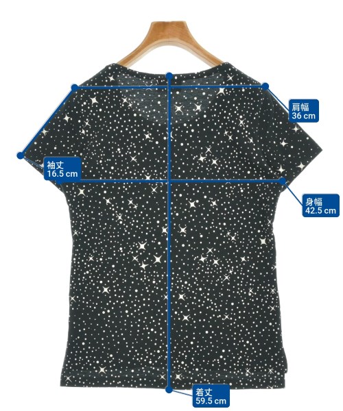 Vivienne Westwood RED LABEL（ヴィヴィアンウエストウッドレッドレーベル）Tシャツ・カットソー 黒 サイズ:3(L位) レディース/2200655438083