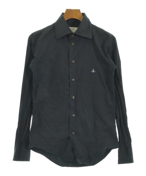 Vivienne Westwood RED LABEL(ヴィヴィアンウエストウッドレッドレーベル)カジュアルシャツ 紺 サイズ:44(S位)/2200658485022