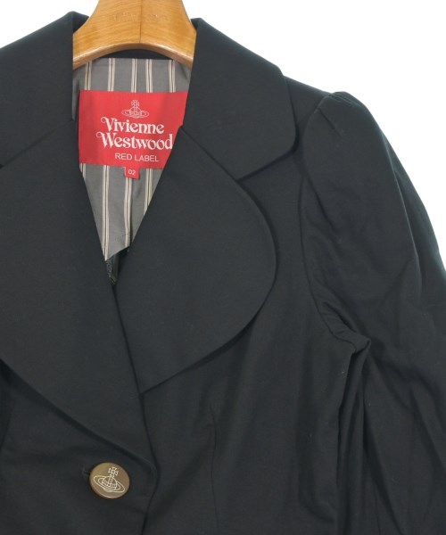 Vivienne Westwood RED LABEL（ヴィヴィアンウエストウッドレッドレーベル）テーラードジャケット 黒 サイズ:02(M位) レディース/2200660667027