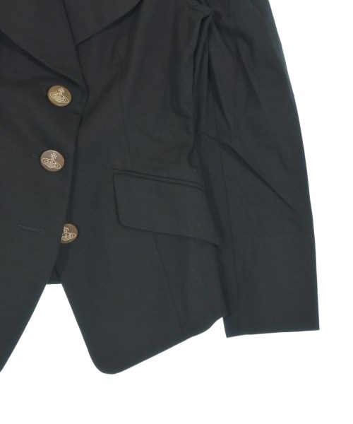 Vivienne Westwood RED LABEL（ヴィヴィアンウエストウッドレッドレーベル）テーラードジャケット 黒 サイズ:02(M位) レディース/2200660667027