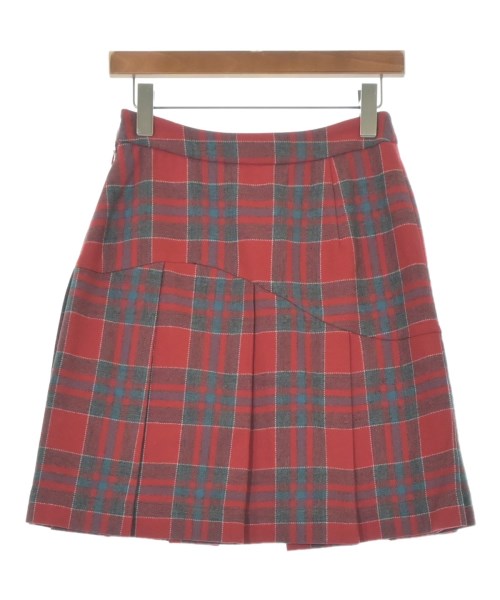 Vivienne Westwood RED LABEL（ヴィヴィアンウエストウッドレッドレーベル）ミニスカート 赤 サイズ:2(M位) レディース/2200661906019