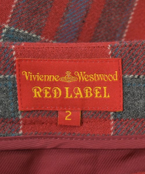 Vivienne Westwood RED LABEL（ヴィヴィアンウエストウッドレッドレーベル）ミニスカート 赤 サイズ:2(M位) レディース/2200661906019