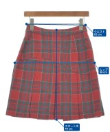 Vivienne Westwood RED LABEL（ヴィヴィアンウエストウッドレッドレーベル）ミニスカート 赤 サイズ:2(M位) レディース/2200661906019