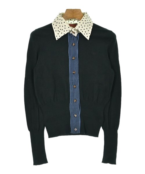 Vivienne Westwood RED LABEL(ヴィヴィアンウエストウッドレッドレーベル)カーディガン 黒 サイズ:1(S位)/2200661975046