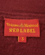 Vivienne Westwood RED LABEL（ヴィヴィアンウエストウッドレッドレーベル）カーディガン 赤 サイズ:3(L位) レディース/2200712971058