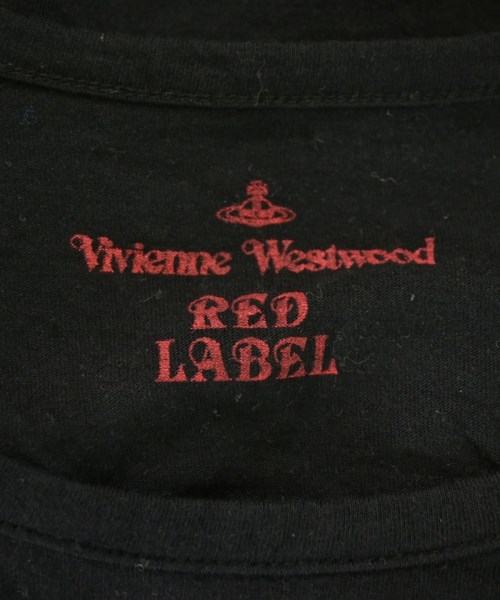 Vivienne Westwood RED LABEL（ヴィヴィアンウエストウッドレッドレーベル）Tシャツ・カットソー 黒 サイズ:3(L位) レディース/2200645062038