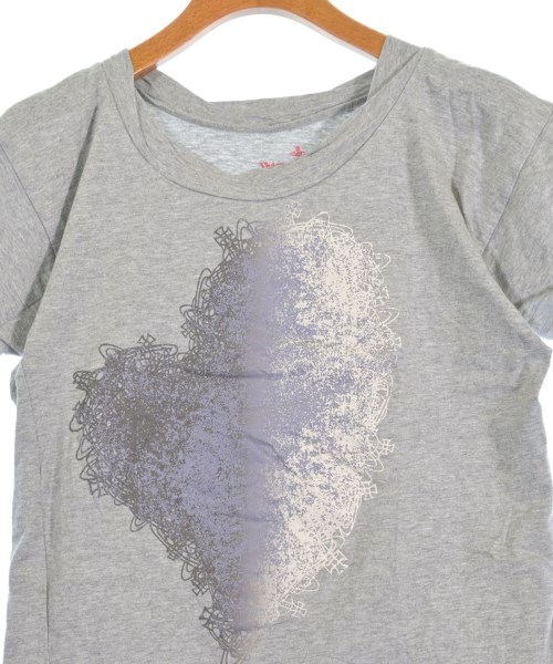 Vivienne Westwood RED LABEL（ヴィヴィアンウエストウッドレッドレーベル）Tシャツ・カットソー グレー サイズ:2(M位) レディース/2200639490250