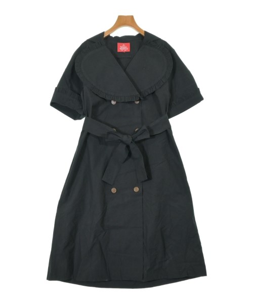 Vivienne Westwood RED LABEL(ヴィヴィアンウエストウッドレッドレーベル)シャツワンピース 黒 サイズ:00(F)/2200648841012