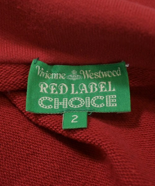 Vivienne Westwood RED LABEL（ヴィヴィアンウエストウッドレッドレーベル）スウェット 赤 サイズ:2(M位) レディース/2200649233106