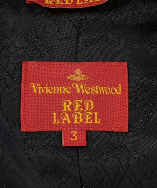 Vivienne Westwood RED LABEL（ヴィヴィアンウエストウッドレッドレーベル）テーラードジャケット 黒 サイズ:3(L位) レディース/2200641663031