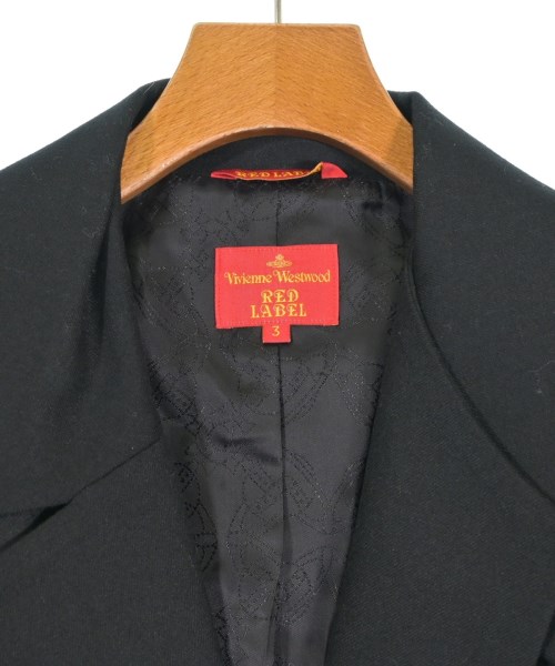 Vivienne Westwood RED LABEL（ヴィヴィアンウエストウッドレッドレーベル）テーラードジャケット 黒 サイズ:3(L位) レディース/2200641663031