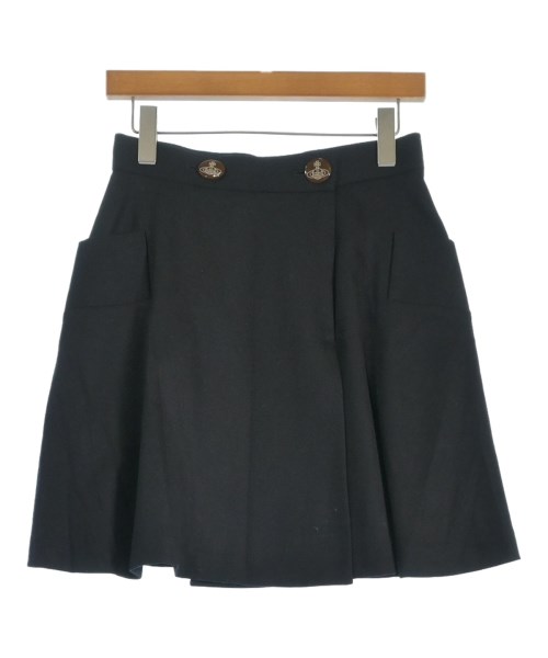 Vivienne Westwood RED LABEL(ヴィヴィアンウエストウッドレッドレーベル)ミニスカート 黒 サイズ:3(L位)/2200641663048