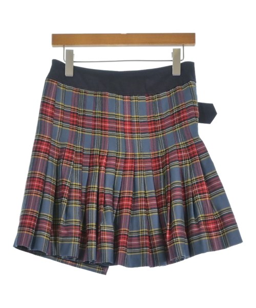 Vivienne Westwood RED LABEL（ヴィヴィアンウエストウッドレッドレーベル）ミニスカート 青 サイズ:2(M位) レディース/2200641663062